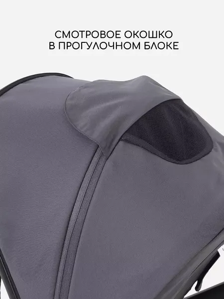 Изображение товара Детская универсальная коляска Rant Basic Wave 2 в 1 / RA162 (графит)