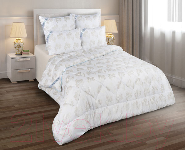 Изображение товара Одеяло PANDORA Лебяжий Пух тик зимнее 200x205