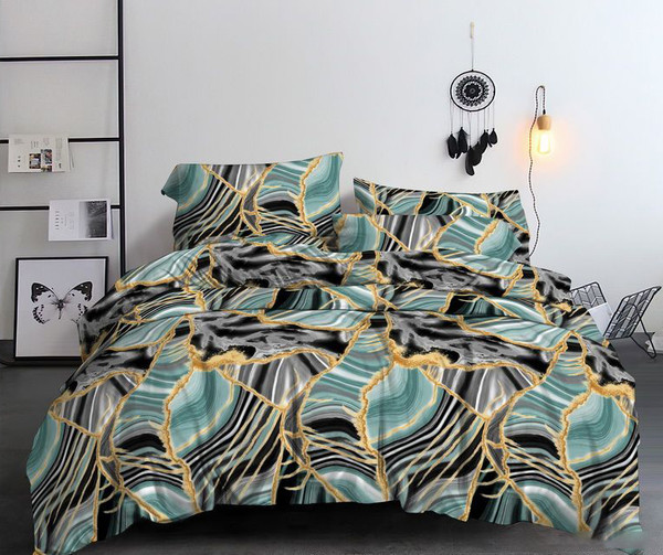 Изображение товара Комплект постельного белья Бояртекс № 23070454-8 (И) (N) 2сп с европростыней (полисатин)