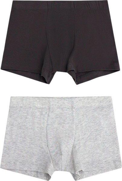 Изображение товара Комплект трусов детских Mark Formelle 413352-2 (р.128-64-57, серый меланж 4306-А/шиншилла)