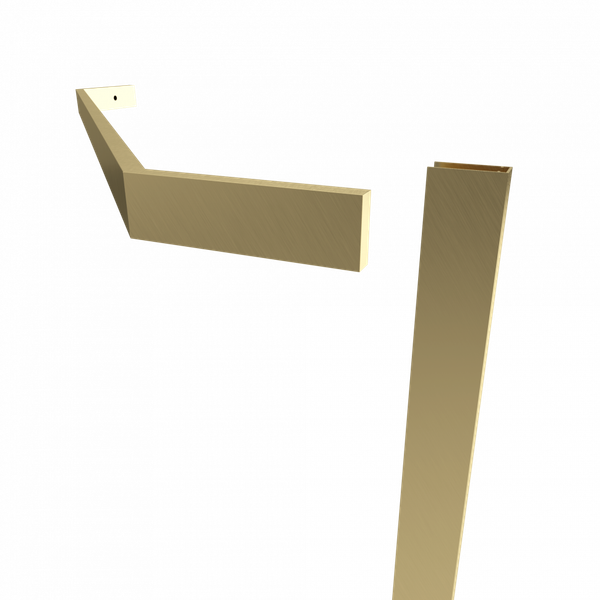 Изображение товара Душевой уголок Triton Дека Голд 90х90 (без поддона)