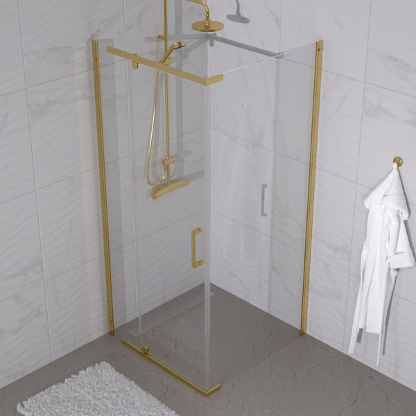 Изображение товара Душевой уголок Triton Терра Голд 90х90 (без поддона)