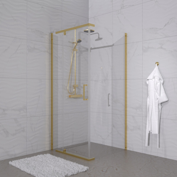 Изображение товара Душевой уголок Triton Терра Голд 90х90 (без поддона)