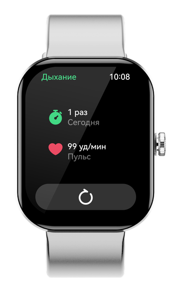 Изображение товара Умные часы Elari SE Watch G12 (серебристый)