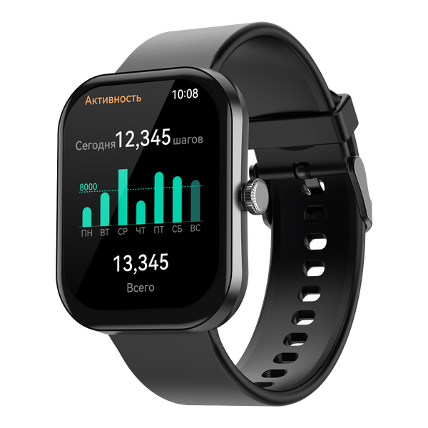 Изображение товара Умные часы Elari SE Watch G12 (черный)