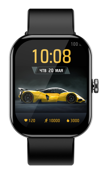 Изображение товара Умные часы Elari SE Watch G12 (черный)