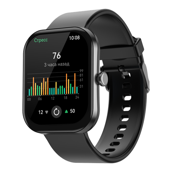Изображение товара Умные часы Elari SE Watch G12 (черный)