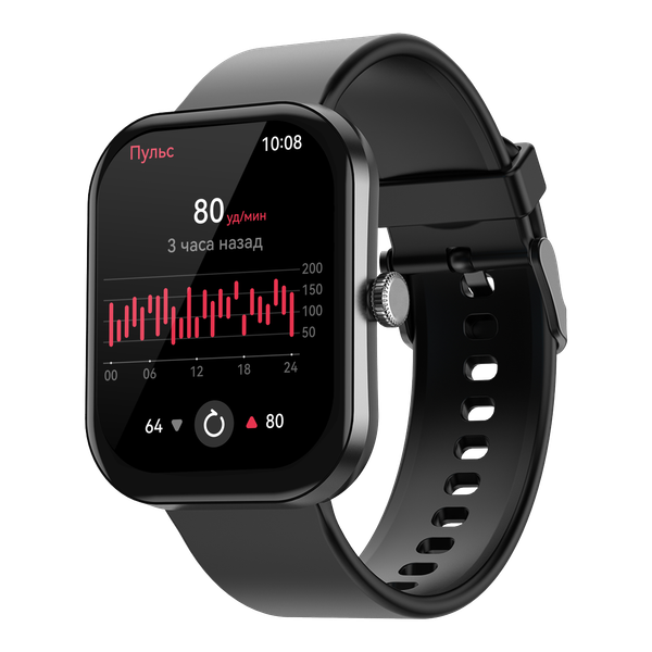 Изображение товара Умные часы Elari SE Watch G12 (черный)