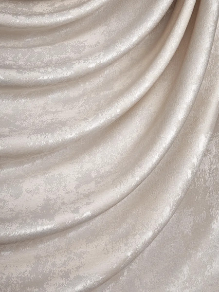 Изображение товара Комплект штор Mio Tesoro Мрамор 150x270 (2шт, молоко)