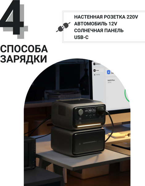 Изображение товара Портативная зарядная станция EcoFlow River 3 Max