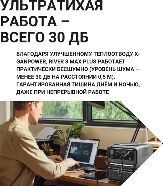 Изображение товара Портативная зарядная станция EcoFlow River 3 Max Plus