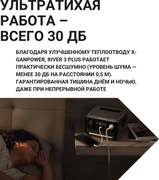 Изображение товара Портативная зарядная станция EcoFlow River 3 Plus