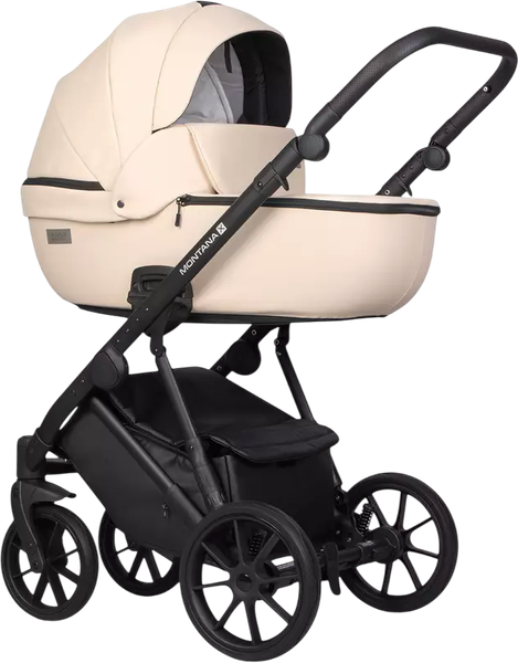 Изображение товара Детская универсальная коляска Riko Montana X Ecco 3 В 1 Basic (бежевый)