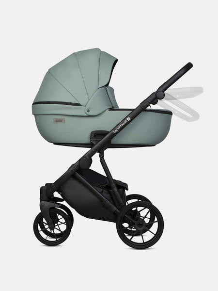Изображение товара Детская универсальная коляска Riko Montana X Ecco 3 В 1 Basic (зеленый)