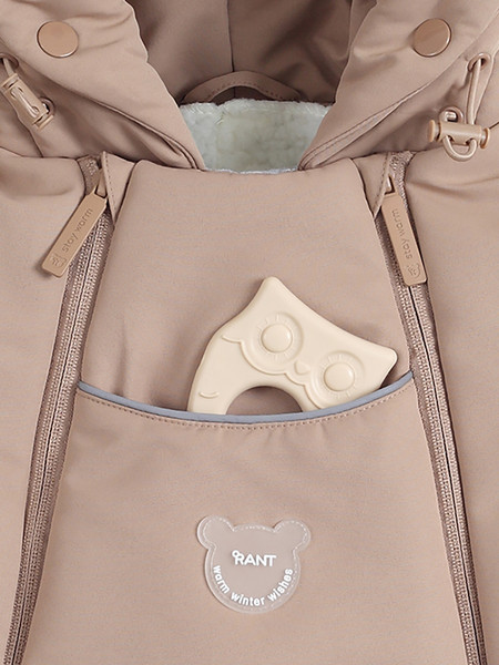 Изображение товара Комбинезон-трансформер детский Rant Yukon / 159/1 (Latte Beige, р.68-74)