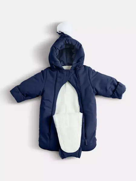 Изображение товара Комбинезон-трансформер детский Rant Yukon / 159/5 (Dark Blue, р.62-68)