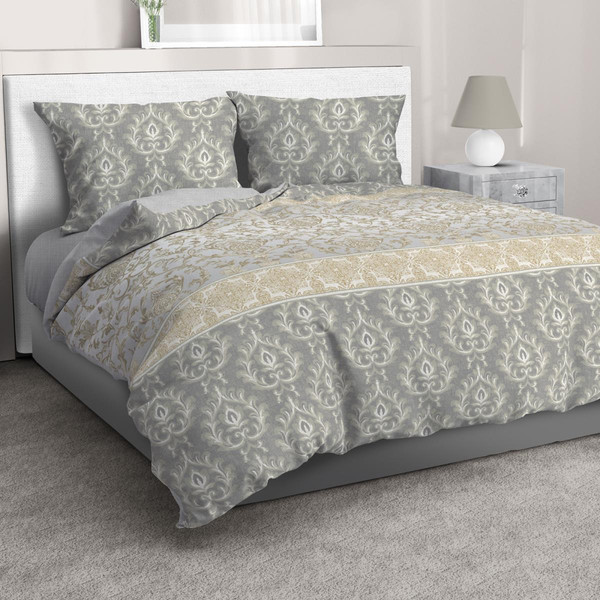 Изображение товара Простыня Реноме 1.5сп Премиум Беатрис 40490-3 (бязь)