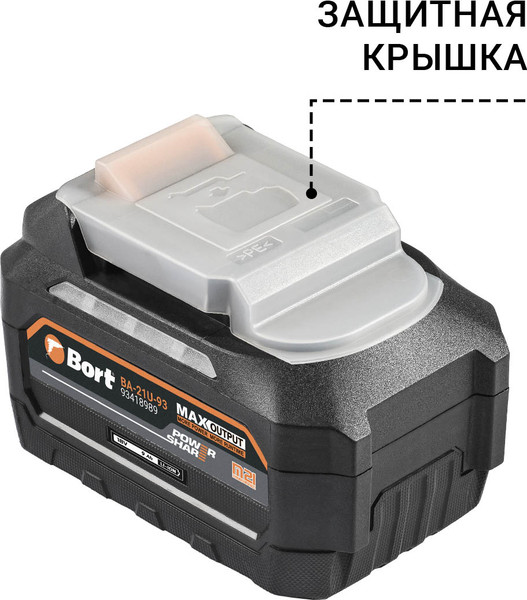 Изображение товара Аккумулятор для электроинструмента Bort BA-21U-93 (93418989)