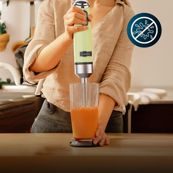 Изображение товара Блендер погружной Cecotec Power RetroGreen 1200MAX Cream&Crush / 3946