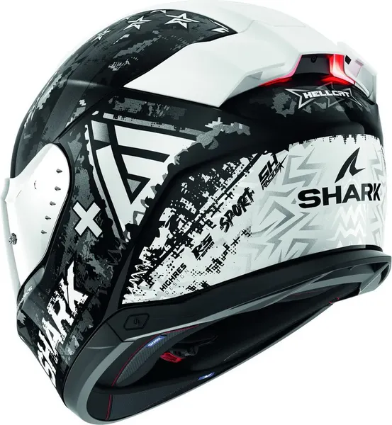 Изображение товара Мотошлем Shark Helmets Skwal I3 Hellcat / HE0828E-KUS-M (M, черный/белый)