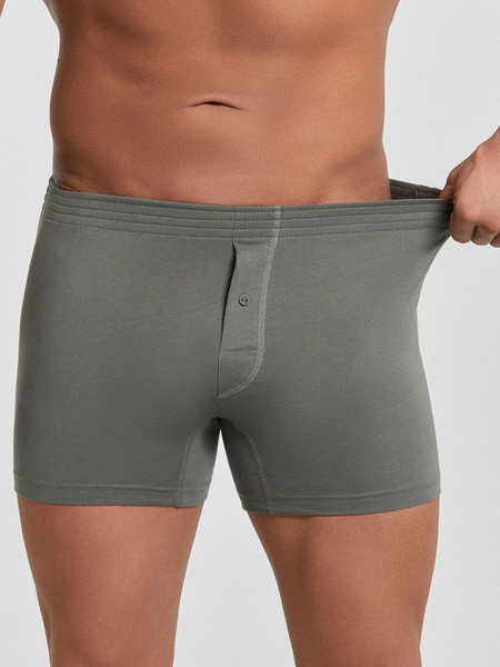 Изображение товара Комплект мужских трусов Mark Formelle 411152-3 (р.98-108, камень/клетка на темно-зеленом/черный)