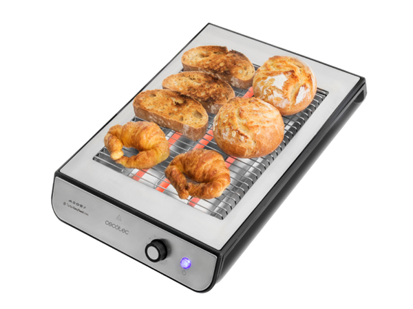 Изображение товара Тостер Cecotec Turbo EasyToast Inox Flatbed / 8004