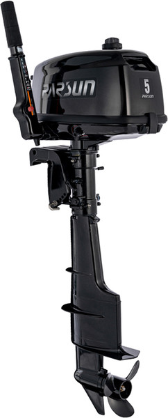 Изображение товара Надувная лодка Муссон 2400 (серый, с лодочным мотором Parsun T 5 BMS)