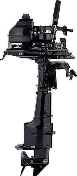 Изображение товара Надувная лодка Муссон 2400 (серый, с лодочным мотором Parsun T 5 BMS)