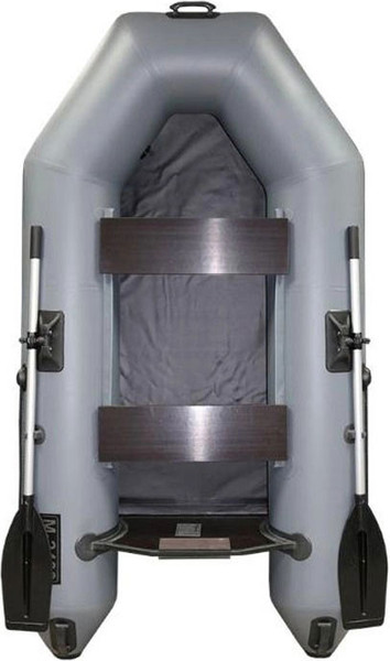 Изображение товара Надувная лодка Муссон 2400 (серый, с лодочным мотором Parsun T 5 BMS)