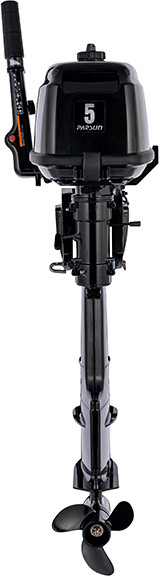 Изображение товара Надувная лодка Муссон 2400 (серый, с лодочным мотором Parsun T 5 BMS)