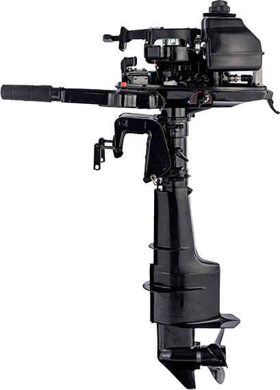 Изображение товара Надувная лодка Муссон 2400 (серый, с лодочным мотором Parsun T 5 BMS)