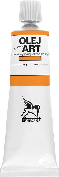 Изображение товара Масляная краска Renesans Oils For Art / RENOIL60_11 (60мл, желтый кадмий темный)