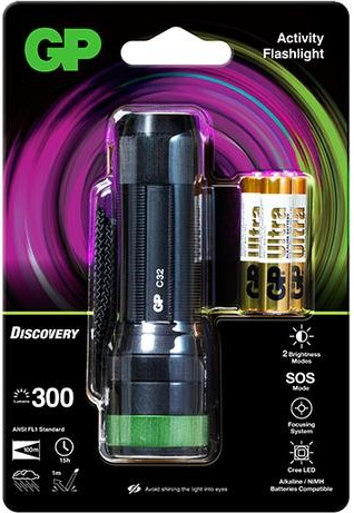 Изображение товара Фонарь GP Batteries Activity C32BE-2FB1