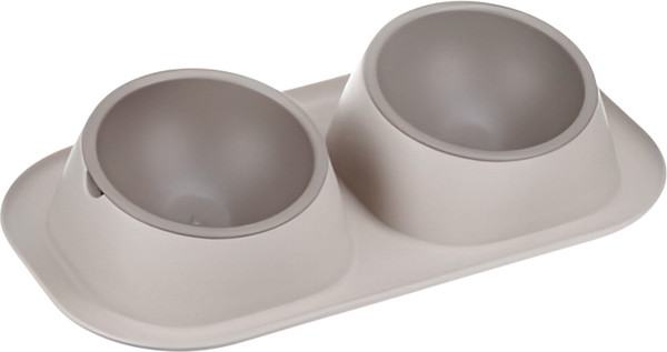 Изображение товара Набор мисок для животных Homepet Frost Touch Maxi / 89781 (2шт, капучино)