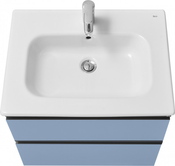 Изображение товара Тумба под умывальник Roca Domi 60 / ZRU9307870 (небесный синий матовый)