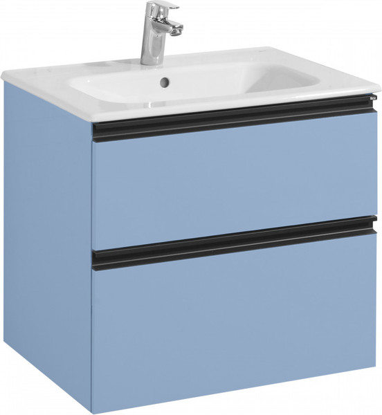 Изображение товара Тумба под умывальник Roca Domi 60 / ZRU9307870 (небесный синий матовый)