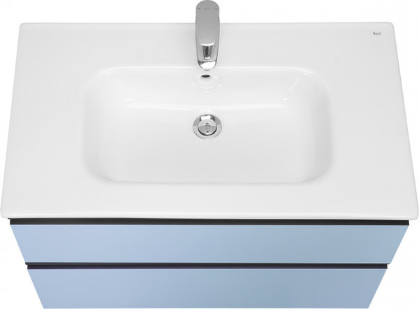 Изображение товара Тумба под умывальник Roca Domi 80 / ZRU9307871 (небесный синий матовый)