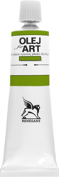 Изображение товара Масляная краска Renesans Oils For Art / RENOIL60_73 (60мл, зелень ренессанс)
