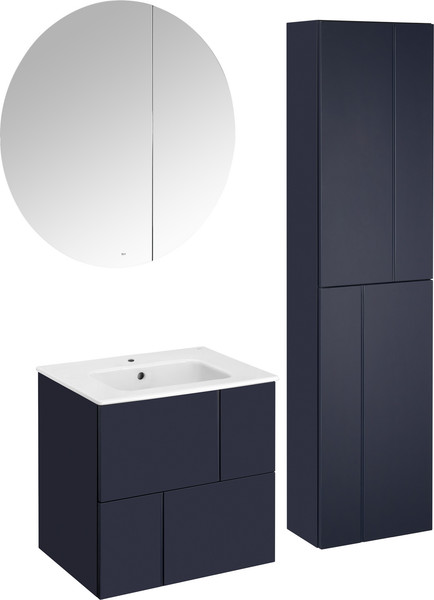 Изображение товара Шкаф-пенал для ванной Roca Luna 160 / ZRU9307769 (синий)