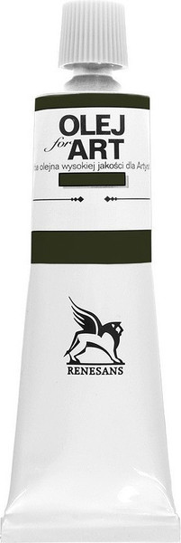 Изображение товара Масляная краска Renesans Oils For Art / RENOIL60_74 (60мл, земля зеленая жженая)