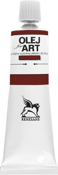Изображение товара Масляная краска Renesans Oils For Art / RENOIL60_76 (60мл, английский красный)