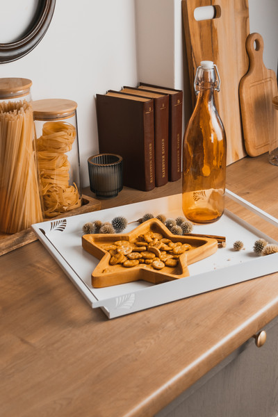 Изображение товара Поднос GALA Пальмовый лист PD074-WY