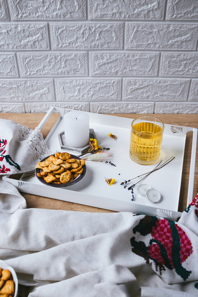 Изображение товара Поднос GALA Пальмовый лист PD074-WY