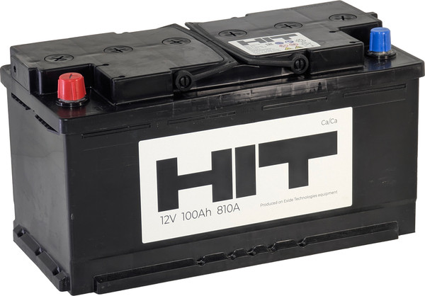 Изображение товара Автомобильный аккумулятор HIT 100 L (810A, 354x175x190) 6CT-90N