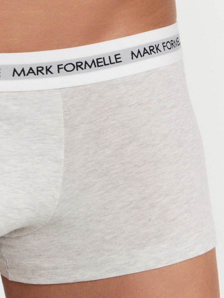 Изображение товара Комплект мужских трусов Mark Formelle 411124-3 (р.110-120, серый меланж 4306А/неви/черный)