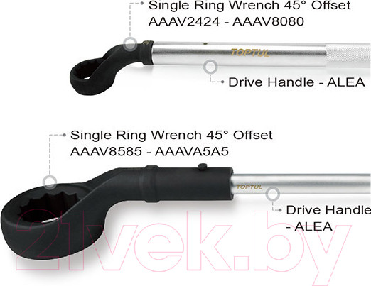 Изображение товара Гаечный ключ Toptul AAAV7070