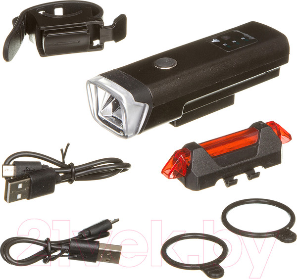 Изображение товара Набор фонарей для велосипеда STG FL1559 TL5411 / Х88383