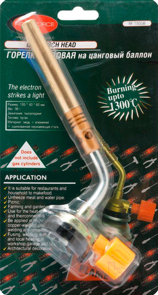 Изображение товара Горелка газовая RockForce RF-195GB (25920)