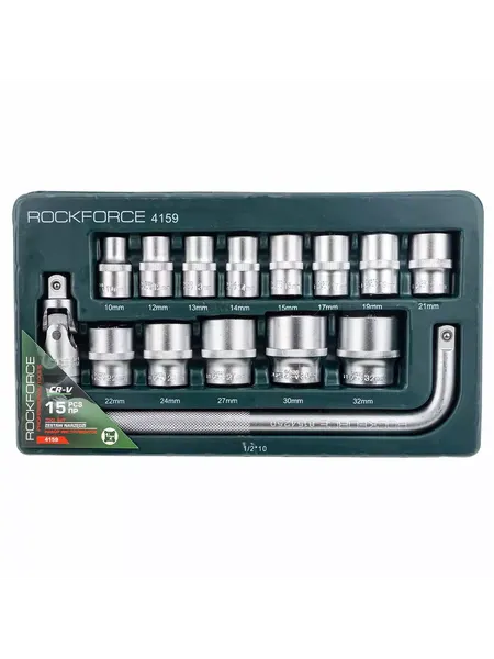 Изображение товара Набор головок слесарных RockForce RF-4159 (58289)