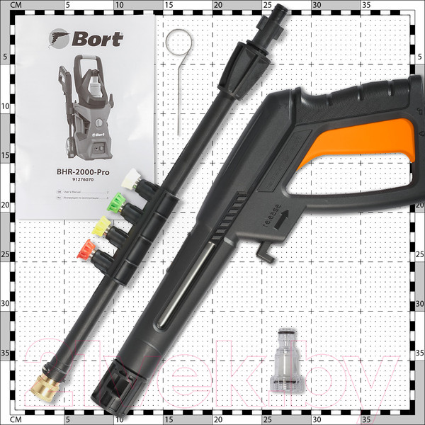 Изображение товара Мойка высокого давления Bort BHR-2000-Pro (91276070)